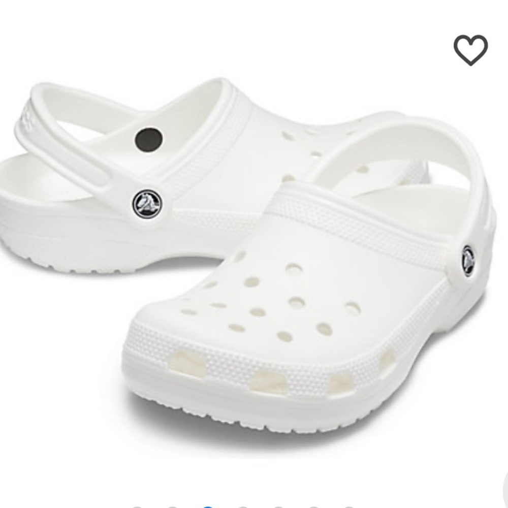 White crocs
